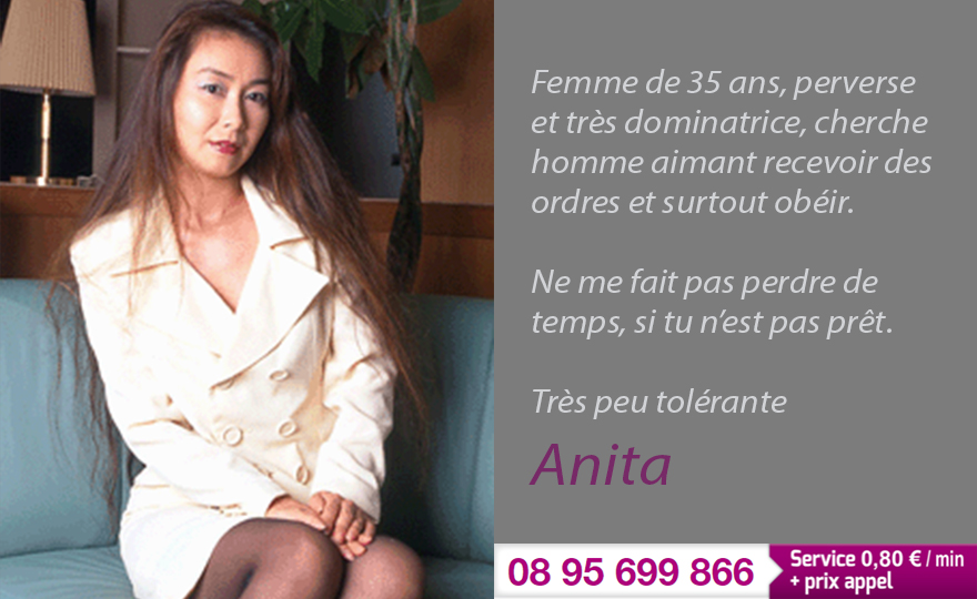 Anita 35 ans son téléphone 08 95 699 866