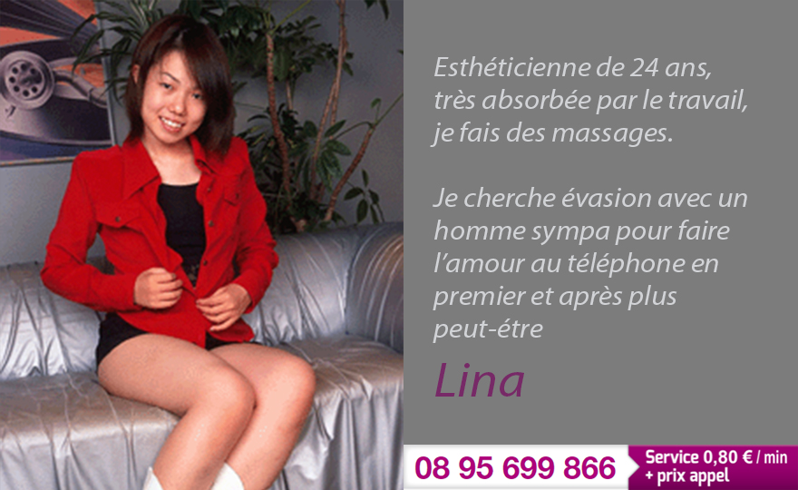 Lina 24 ans son téléphone 08 95 699 866
