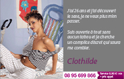 Thumbnail Clothilde 26 ans son téléphone 08 95 699 866